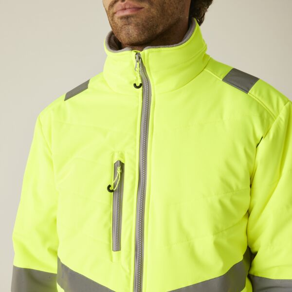 Hi-vis two-tone thermal jacket Thumbnail